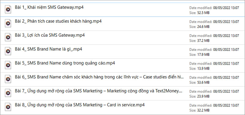 Khóa học SMS Marketing căn bản